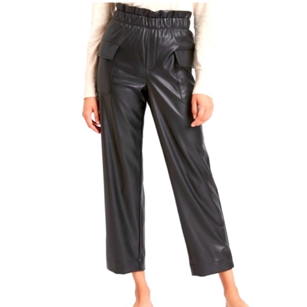 Banana republic faux leather pants
